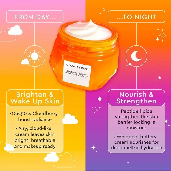 NEW Glow Recipe Cloudberry Bright Refillable Moisture Cream - Picture 8 of 9